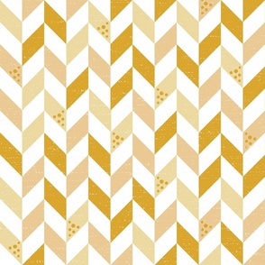 warm minimalism herringbone l gold light brass on white