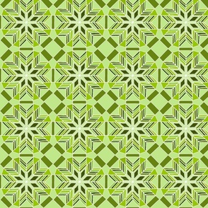 Feathered Star Green3