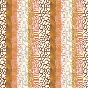 animal skin stripe summer vibe	peach