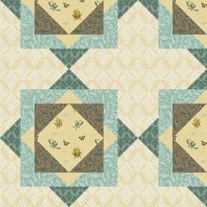 DESIGN 5 - PATTERNED QUILT COLLECTION (FALL TONES)