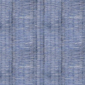Rhythmic Ropes Grasscloth - Denim Drift  Wallpaper - New - Vertical