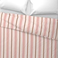 Pink and Brown Stripe