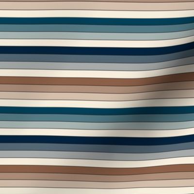 gradient stripe - denim crush