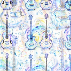 Guitar watercolor