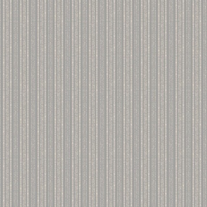 (S) Boho stripe beige on grey