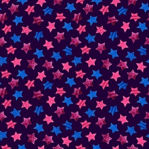 Bisexual Pride Stars