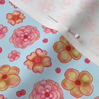 Watercolor Floral Ditsy Packed