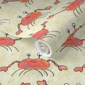 Happy Crabs - nautical beach animals