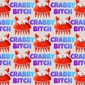 Crabby Bitch Purple Blue