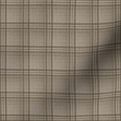OMBRE PLAID_BROWN_MED