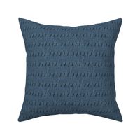 Blue burlap -  deep slate blue and black-ed-ed