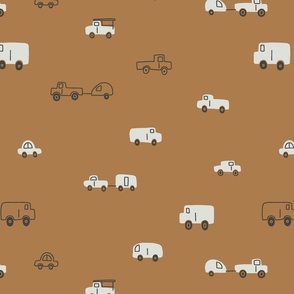 summer roadtrip collection on the road vroom vroom vroom in camel brown
