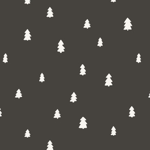 summer roadtrip collection pine trees in charcoal gray