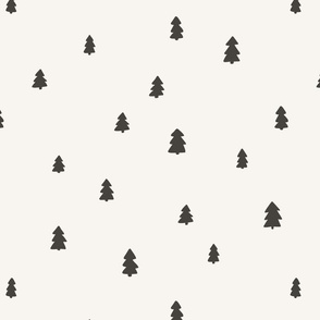 summer roadtrip collection pine trees in cream