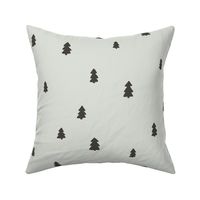 summer roadtrip collection pine trees in light blue
