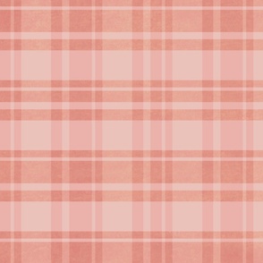Plaid (Coral) – Large Scale