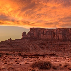 Monument Valley Sunset Navajo Nation-Large Panel 