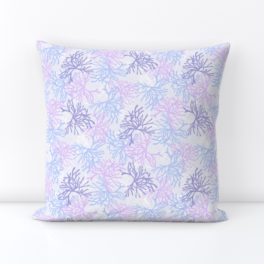 Boho Beach Seaweed yLavender Blue by Jac Slade