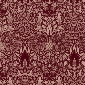 SNAKESHEAD IN MULBERRY - WILLIAM MORRIS - Large Scale