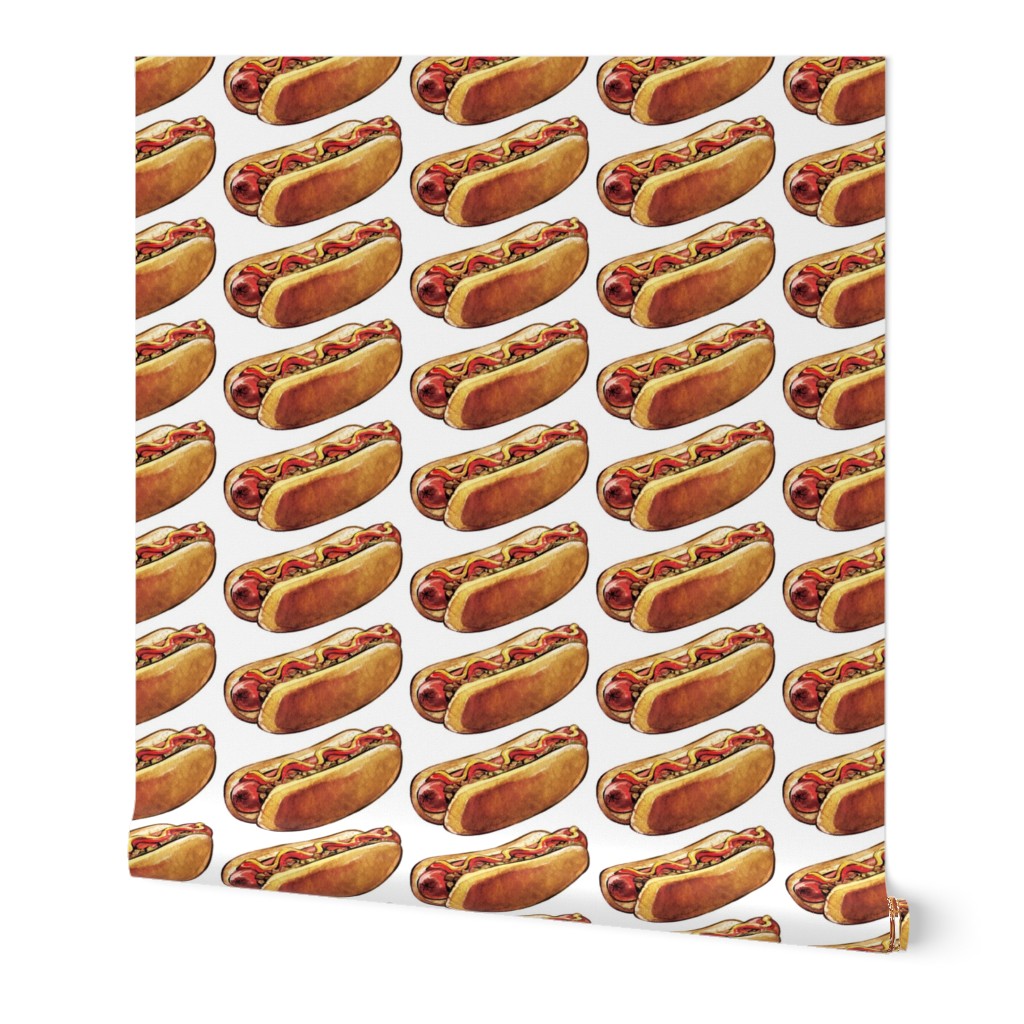 Hotdog Heaven - White