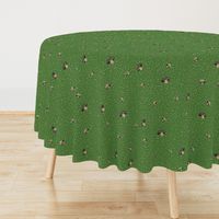 Portobello Dot Pattern Green 