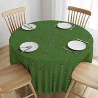 Portobello Dot Pattern Green 