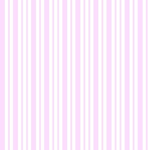 Pastel pink and white vertical stripe pattern