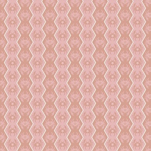 crabs on vertical stripes in warm neutral colors | nautical summer fabric | small