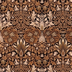 SNAKESHEAD IN BENGAL SPICE - WILLIAM MORRIS - Large Scale