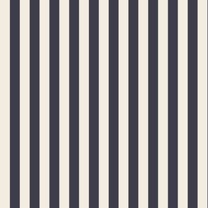 Stripes Dark blue Offwhite