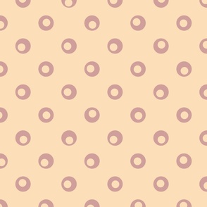 Warm minimalism - circles  - beige  4