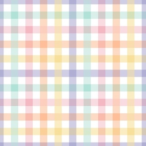 SPRING PLAID - RAINBOW