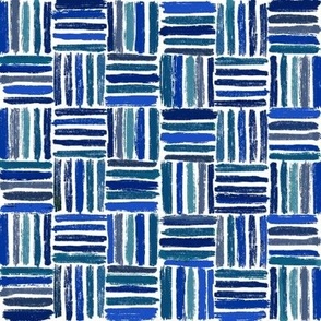 blue basketweave medium sized for quilting fabrics