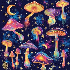 groovy mushrooms galaxy