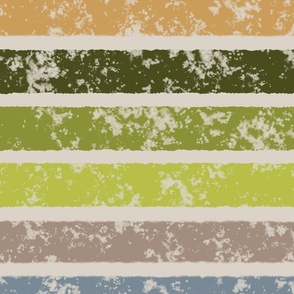 textured stripes orange, green, blue,  earthy neutral colors