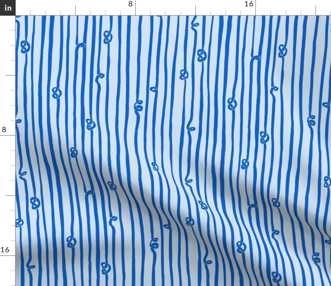 Knotted Stripe (Blue)