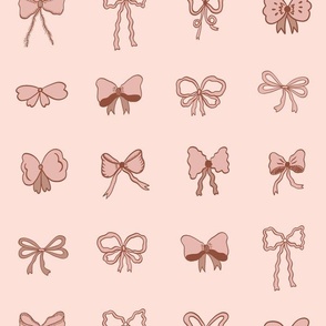 Coquettecore Baby Pink Bows