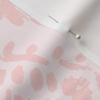 Scribbled Diamond Ikat  in pastel ballet slipper pink 