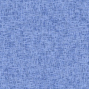 Linen texture French blue solid