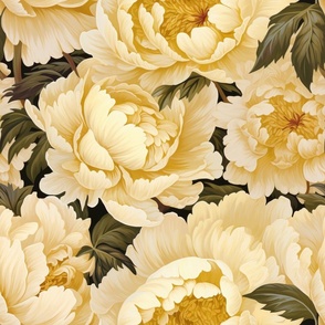 Casa de V. Golden Chiffon Peony Waltz