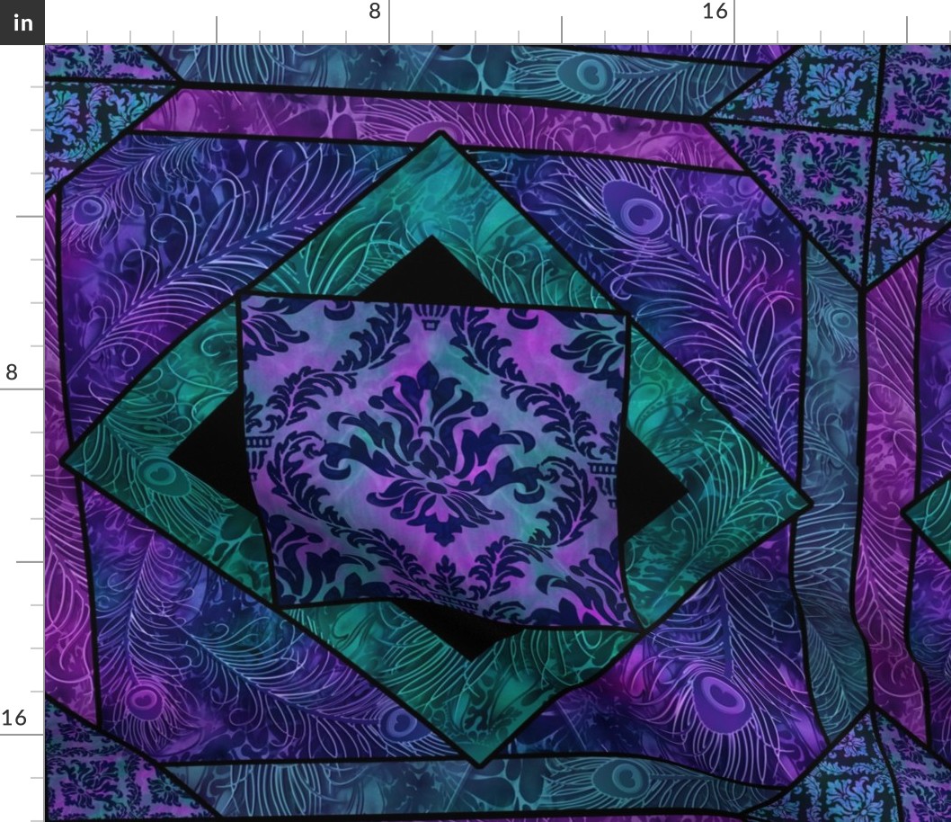 fabricfantasy's letterquilt