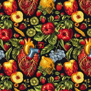 fruit harvest of the anatomical heart