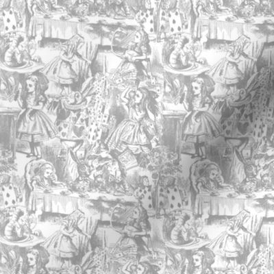 Alice's Adventures in Toile - Gray