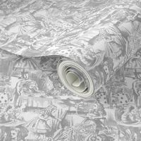 Alice's Adventures in Toile - Gray