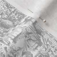 Alice's Adventures in Toile - Gray