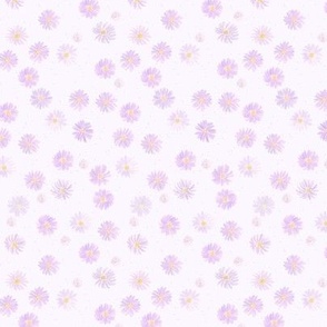 Small - confetti flowers -Purple Fade