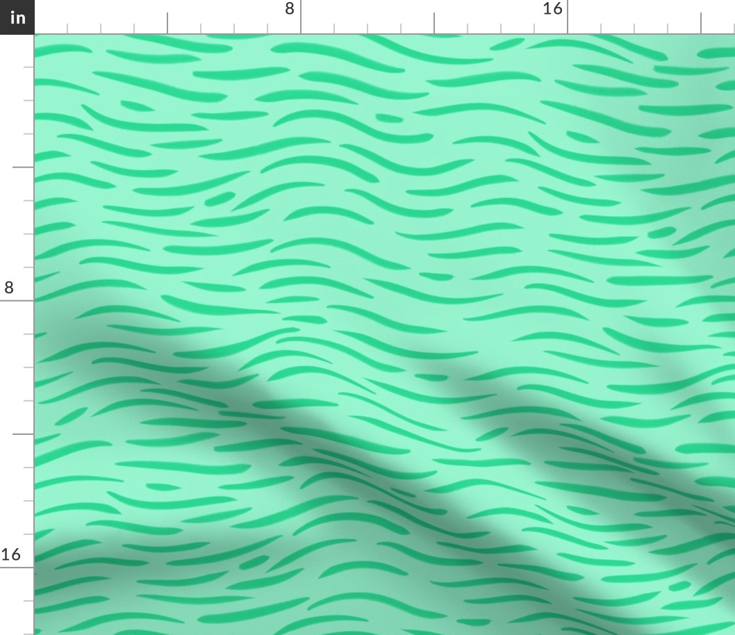 Green waves - small print
