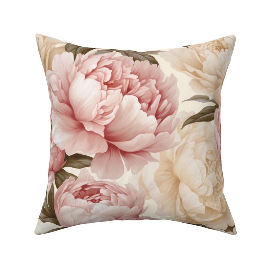 Casa de V. Blush and Ivory Peony Whispers