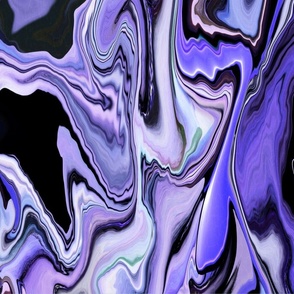 Amethyst Agate Abstract