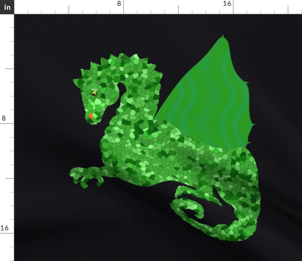 Scaled Dragon - Green
